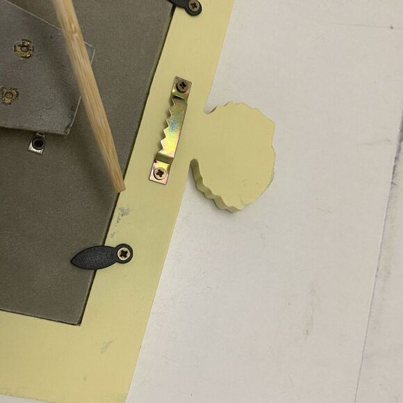 Vtg Exposures Hand Painted "January" Months of the Year 4X6 Picture Frame Winter - Picture 11 of 14